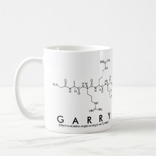 Garry-Peptidnamen-Tasse Tasse