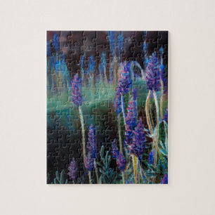 Garten am Teich bei Twilight Puzzle