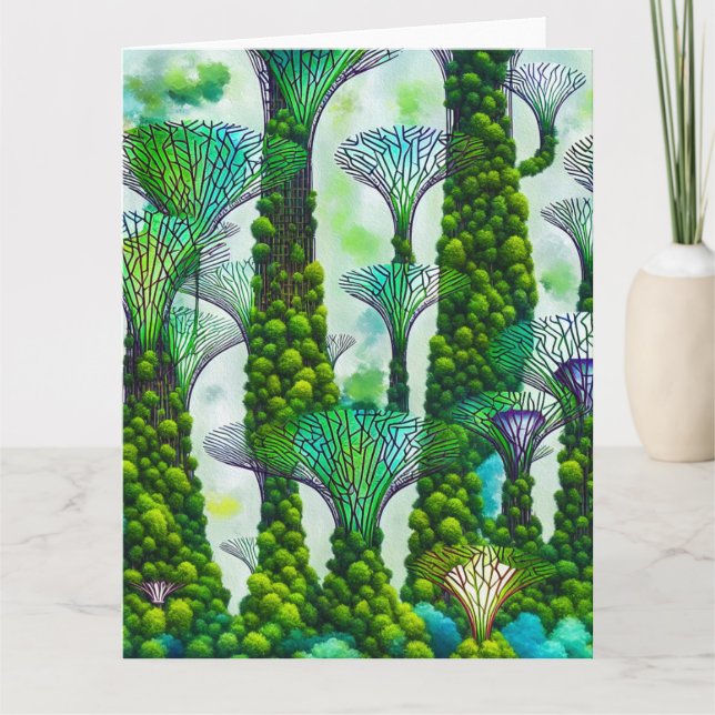 Gärten an der Bucht - Große Karte (Vorderseite)