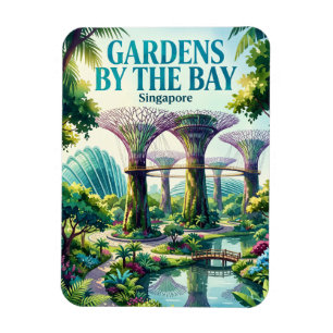 Gärten an der Bucht Singapur Singapur Magnet