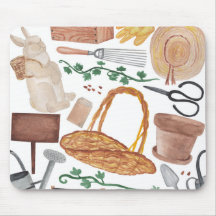 Garten-Aquarelldruck