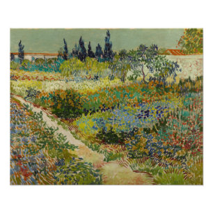 Garten bei Arles Vincent Van Gogh Fotodruck