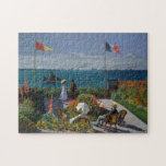 Garten bei Sainte-Adresse - Claude Monet Puzzle<br><div class="desc">Garden at Sainte-Adresse,  1867 Claude Monet,  cool,  alt,  Meisterwerk,  fein,  Impressionismus,  Garten,  Heilige Adresse,  Kunst,  Malerei,  Gemälde,  lebendig,  gesättigt,  Farbe,  schön,  schön,  schön,  Qualität,  hoch,  Auflösung,  Landschaft,  Landschaft,  Landschaft,  Post,  Dekoration,  Farben,  Paris,  france,  erneuert Beste,  Verkäufer,  farbig,  farbig,  billig,  billig,  billig,  billig, </div>