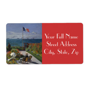 Garten bei Sainte-Adresse durch Claude Monet