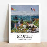 Garten bei Sainte-Adresse von Claude Monet Poster<br><div class="desc">Erleben Sie die Zuhause mit diesem schönen Poster des Gartens in Sainte-Adresse des französischen impressionistischen Malers Claude Monet. Das 1867 bemalte Meisterwerk "Öl auf Leinwand" zeigt eine lebhafte, sonnige Szene zeitgenössischer Freizeit im Badeort Sainte-Adresse bei Le Havre, wo Monet den Sommer mit seiner Familie verbrachte. Der Vater des Künstlers kann...</div>