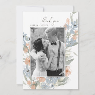 Garten Blüh Dankeskarte