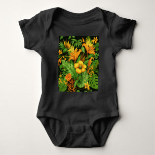 Garten Blumen Blüten Pflanze Grün Natur Baby Strampler