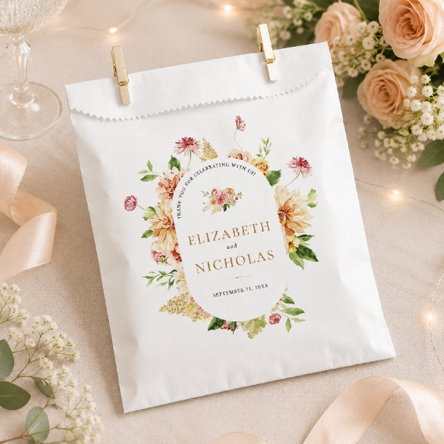 Garten Blumen | Sommerhochzeit Geschenktütchen (Von Creator hochgeladen)