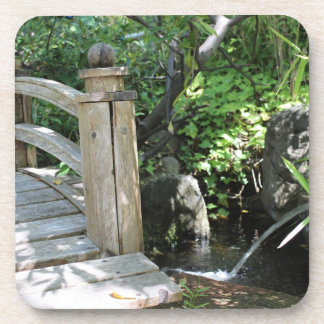 Garten-Brücke Untersetzer