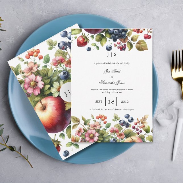 Garten bunter Sommer Einladung (Von Creator hochgeladen)