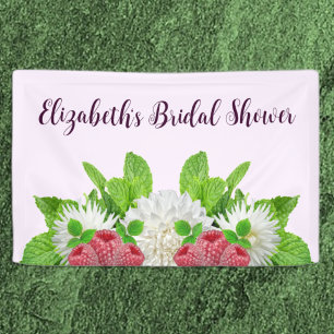Garten-Dahlie-Brautjungferfeier Banner