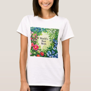 Garten der Blume Weltbeste Mama T-Shirt