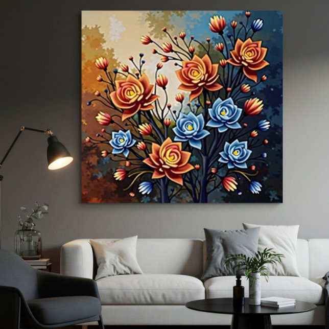 Garten der ewigen Lichter Leinwanddruck (Von Creator hochgeladen)