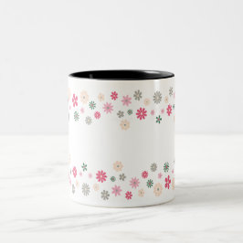 Garten der Freude (Linear) Zweifarbige Tasse