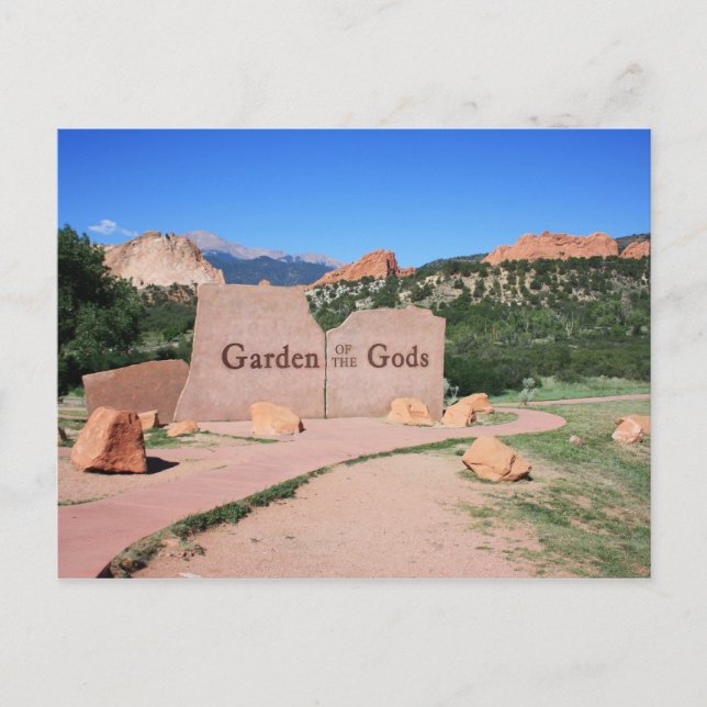 Garten der Götter - Colorado Postkarte (Vorderseite)