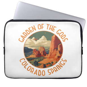 Garten der Götter Colorado Springs abgenutzt Kreis Laptopschutzhülle