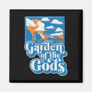 Garten der Götter Colorado Vintage 80s Kletter G Magnet