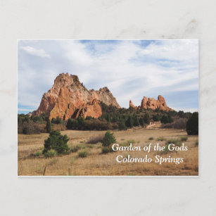 Garten der Götter, Kolorado-Quellen Postkarte