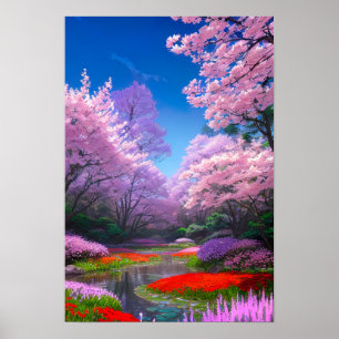 Garten der Harmonie Poster