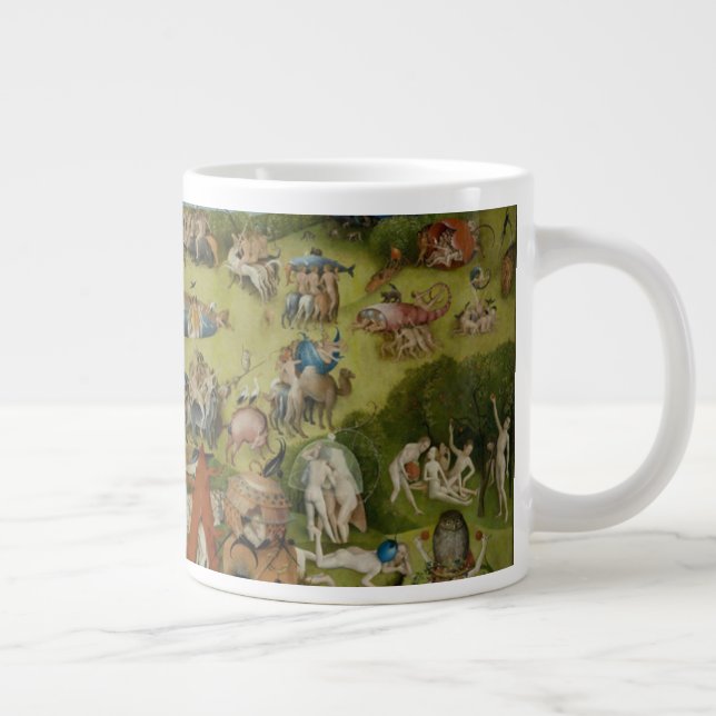 Garten der Irdischen Freuden, 1490-1500 Jumbo-Tasse (Rechts)