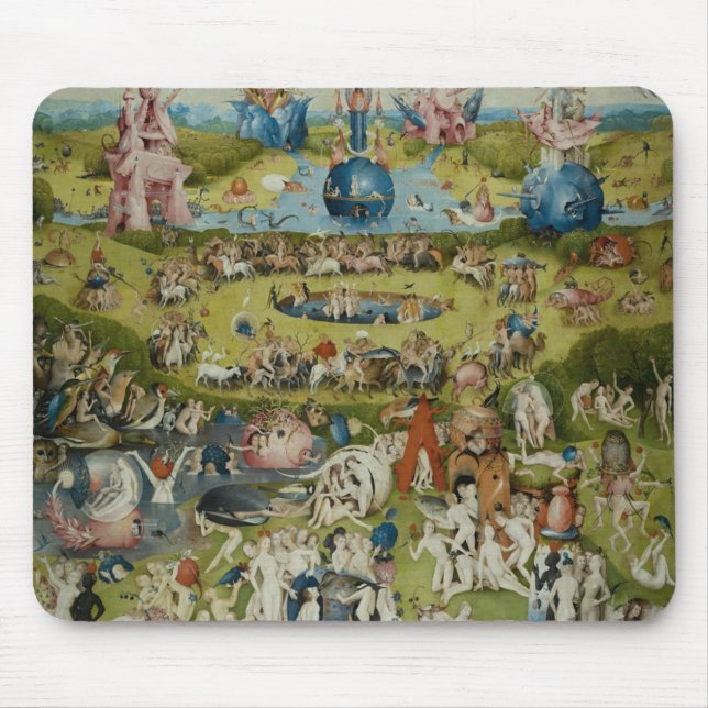 Garten der irdischen Freuden, 1490-1500 Mousepad (Vorne)