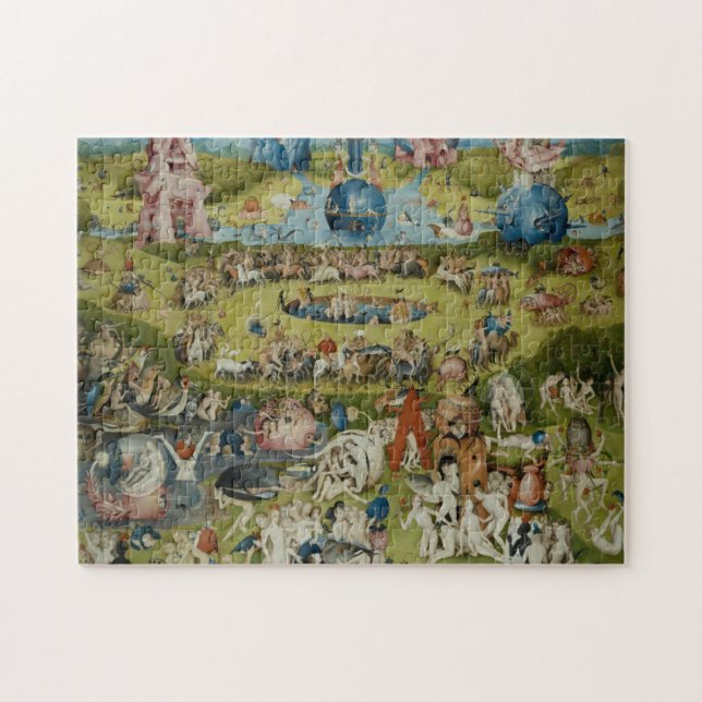 Garten der irdischen Freuden, 1490-1500 Puzzle (Horizontal)