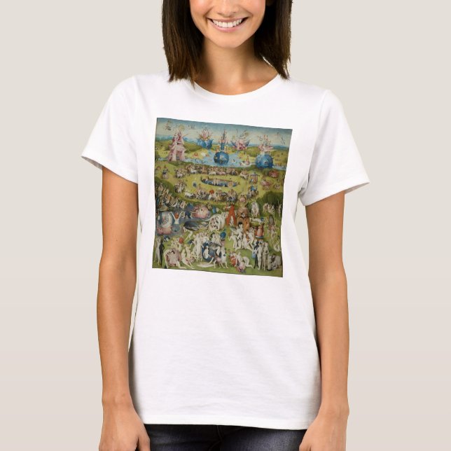 Garten der irdischen Freuden, 1490-1500 T-Shirt (Vorderseite)