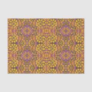 Garten der magischen Blumen - Bohemian Arabesken-M Seidenpapier