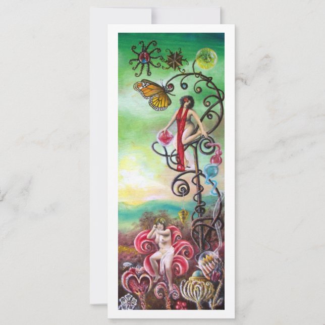 GARTEN DER MELISSA EINLADUNG (Vorderseite)