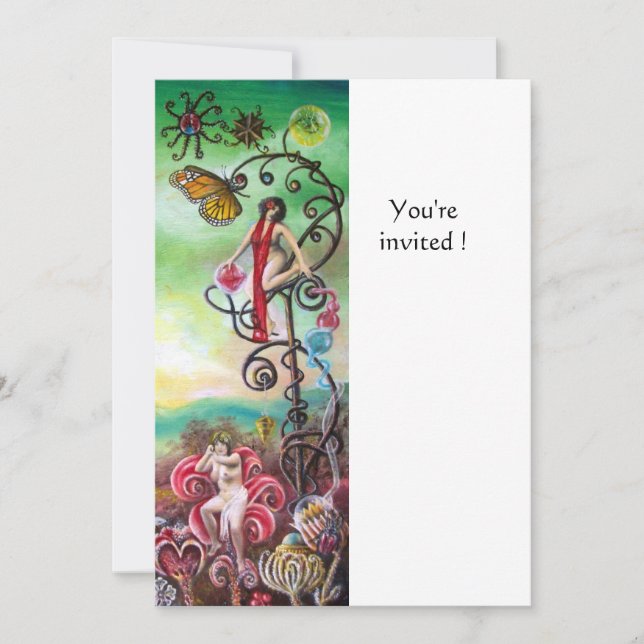 GARTEN DER MELISSA EINLADUNG (Vorderseite)