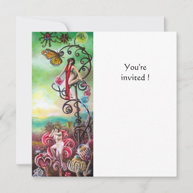 GARTEN DER MELISSA EINLADUNG (Vorderseite)