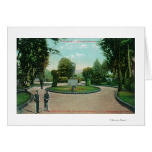 Garten der Presidio Ansicht