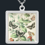 Garten der Schmetterlinge und Blume Versilberte Kette<br><div class="desc">Eine schöne Gartenlandschaft mit Schmetterlingen und Blume. Idyllisch in seiner Präsentation,  ist dies ein großartiger Druck in Ihre Zuhause zu setzen. Bestellen Sie noch heute dieses Vision Studio!</div>