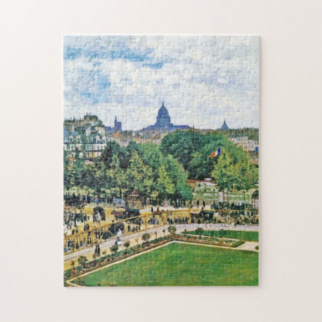 Garten der schönen Kunst Prinzessin Claude Monet Puzzle (Vertikal)