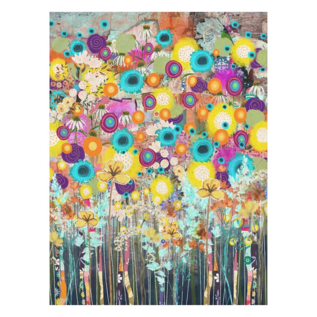 Garten der Träume - Natur Inspiriert Blumenmuseum Tischdecke (Vorderseite)