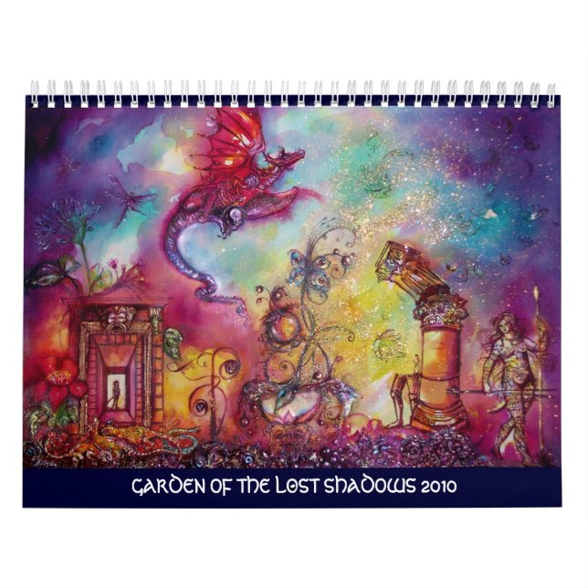 GARTEN DER VERLORENEN SCHADOWS -2010 ROTER DRAGON KALENDER (Titelbild)