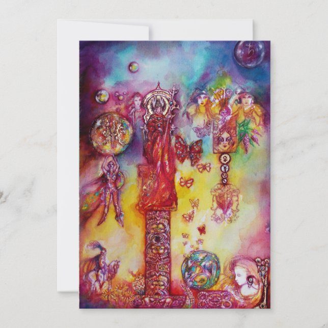 GARTEN DER VERLORENEN SCHADOWS-FAIRIEN UND SCHALTF ANKÜNDIGUNG (Vorderseite)