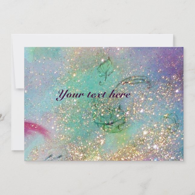 GARTEN DER VERLORENEN SCHADOWS,MAGIC BUTTERFLY EINLADUNG (Vorderseite)