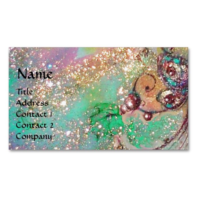 GARTEN DER VERLORENEN SCHADOWS MAGIC BUTTERFLY-PFL MAGNETISCHE VISITENKARTE (Vorderseite)