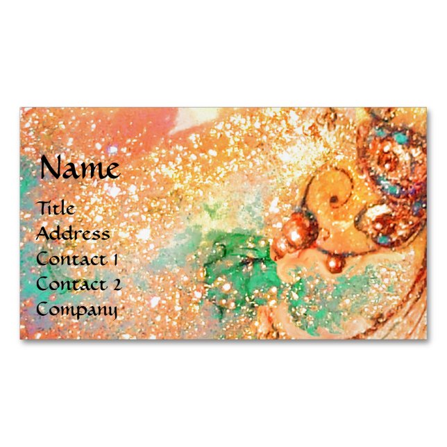 GARTEN DER VERLORENEN SCHADOWS MAGIC BUTTERFLY-PFL MAGNETISCHE VISITENKARTE (Vorderseite)