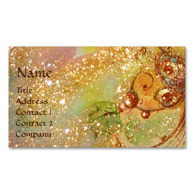 GARTEN DER VERLORENEN SCHADOWS MAGIC BUTTERFLY-PFL MAGNETISCHE VISITENKARTE (Vorderseite)