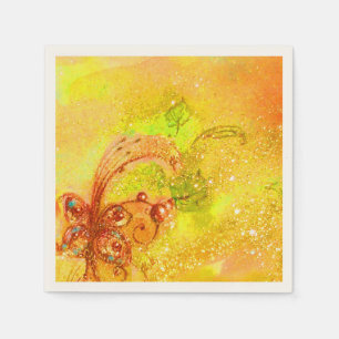 GARTEN DER VERLORENEN SCHADOWS MAGIC BUTTERFLY-PFL SERVIETTE