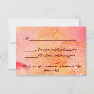 GARTEN DER VERLORENEN SCHADOWS / MAGIC BUTTERFLY U RSVP KARTE