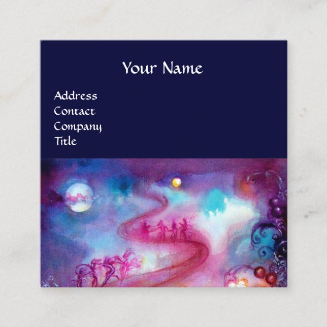 GARTEN DER VERLORENEN SCHADOWS / MAGIC STAIRS Mono Telefonnummerkarte (Vorderseite)