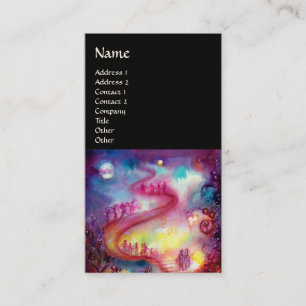 GARTEN DER VERLORENEN SCHADOWS / MAGIC TREPPEN ros Visitenkarte