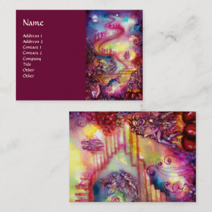 GARTEN DER VERLORENEN SCHADOWS / MAGIC TREPPEN ros Visitenkarte