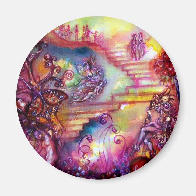 GARTEN DER VERLORENEN SCHADOWS / MYSTISCHEN TREPPE MAGNET (Vorne)