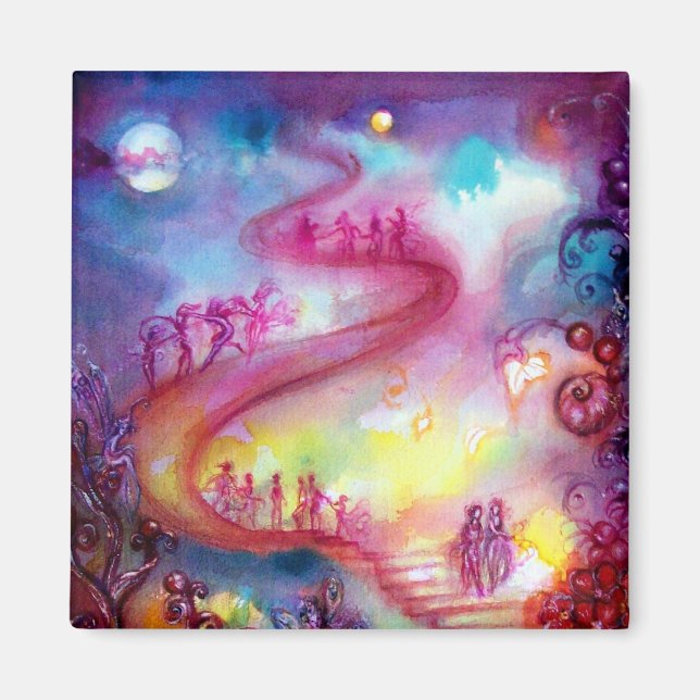 GARTEN DER VERLORENEN SCHADOWS / MYSTISCHEN TREPPE MAGNET (Vorne)