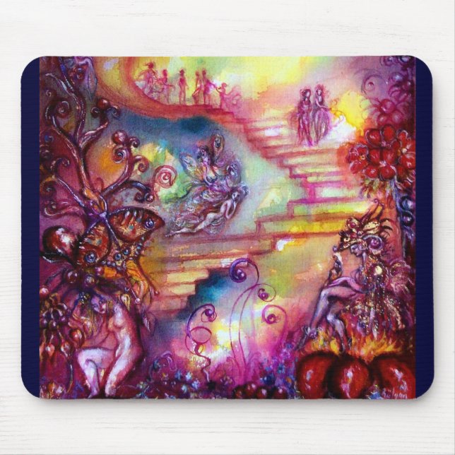 GARTEN DER VERLORENEN SCHADOWS / MYSTISCHEN TREPPE MOUSEPAD (Vorne)