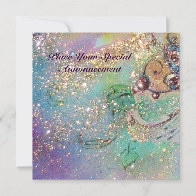 GARTEN DER VERLORENEN SCHATTEN / BUTTERFLY-MONOGRA ANKÜNDIGUNG (Vorderseite)